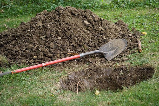 Digging a Grave