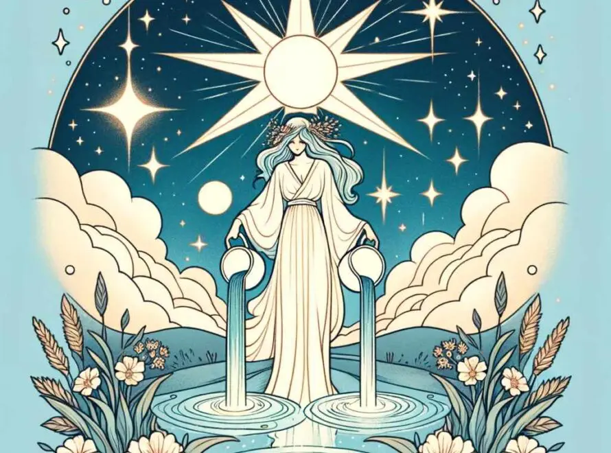 Star Tarot as feelings in love and relationships - Upright and Reversed